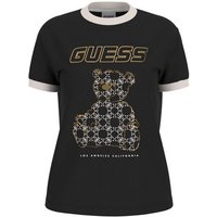 Guess T-Shirt - Verspielt und stilvoll – MIDGE LOGO BEAR SS T-SHIRT