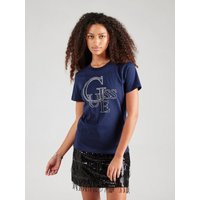 Guess T-Shirt (1-tlg) Ziersteine