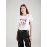 Guess Langarmshirt (1-tlg) Ziersteine