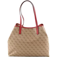 Braune Große Tote Tasche für Frauen Guess