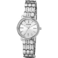 Guess Damen Armbanduhr Hayley silber 30 mm Gw0612L1 Guess