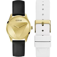 Guess Damen Armbanduhr Box set 36 mm schwarz