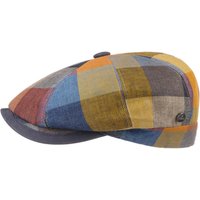 City Bic Leder Piping Flatcap by Lierys