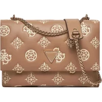 Deesa Schultertasche - Beige PU Leder Guess