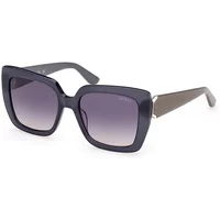 Stylische Sonnenbrille mit grauen Verlaufsgläsern Guess