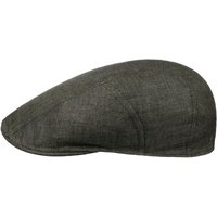 Herringbone Leinen Flatcap by Stetson