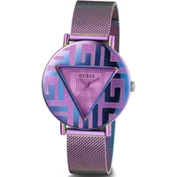 Guess Damen Armbanduhr Iconic lila