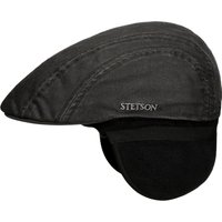 Old Cotton Flatcap mit Ohrenklappen by Stetson