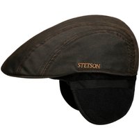 Old Cotton Flatcap mit Ohrenklappen by Stetson