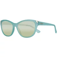 Blaue Plastiksonnenbrille für Frauen Guess