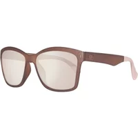 Braune Plastiksonnenbrille für Frauen Guess