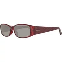 Rote Plastiksonnenbrille für Frauen Guess