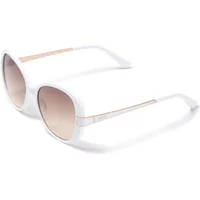 Weiße Resin Sonnenbrille für Frauen Guess