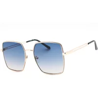 Rosé Metall Sonnenbrille für Frauen Guess