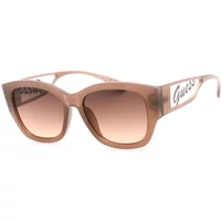 Braune Resin Sonnenbrille für Frauen Guess