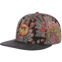 Peacock Flat Brim Cap by Djinns