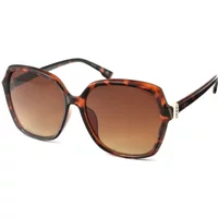 Braune Resin Sonnenbrille für Frauen Guess