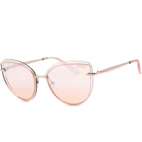 Rosa Metall Sonnenbrille für Frauen Guess