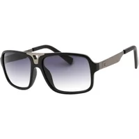 Schwarze Metall Damen Sonnenbrille Guess