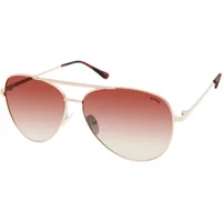 Goldene Metallsonnenbrille für Frauen Guess