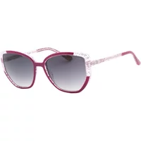 Lila Metall Sonnenbrille für Frauen Guess