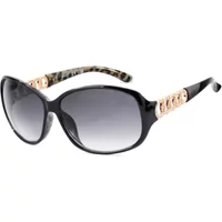 Schwarze Harz-Sonnenbrille für Frauen Guess