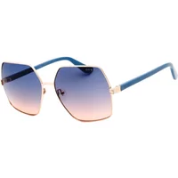 Rosa Resin Sonnenbrille für Frauen Guess