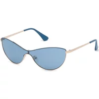 Blaue Metall Damen Sonnenbrille Guess