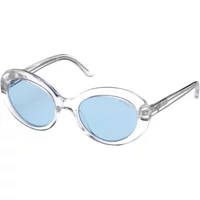 Stilvolle transparente Sonnenbrille für Frauen Guess