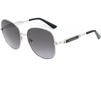 Stilvolle Graue Metallsonnenbrille Guess