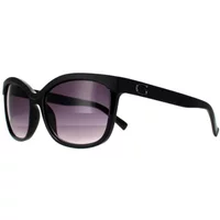 Schwarze Resin Sonnenbrille für Frauen Guess