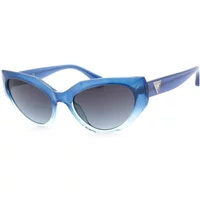 Blaue Plastik Sonnenbrille für Frauen Guess