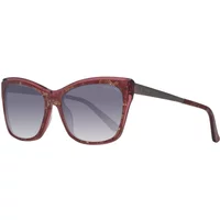 Braune Acetat- und Metallsonnenbrille Guess