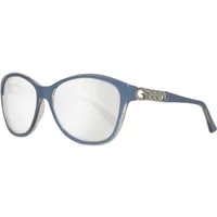 Blaue Plastiksonnenbrille für Frauen Guess