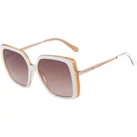 Rosé Metall Sonnenbrille für Frauen Guess