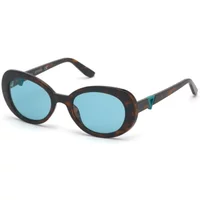 Braune Injizierte Sonnenbrille für Frauen Guess