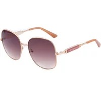 Goldene Metallsonnenbrille für Frauen Guess