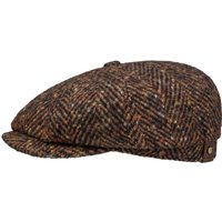 Hatteras Wool Colour Neps Flatcap by Stetson