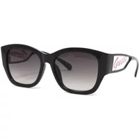 Schwarze Harz-Sonnenbrille für Frauen Guess