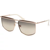 Goldene Metallsonnenbrille für Frauen Guess