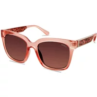 Rosa Resin Sonnenbrille für Frauen Guess