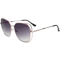 Rosa Metall Sonnenbrille für Frauen Guess