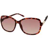 Braune Resin Sonnenbrille für Frauen Guess