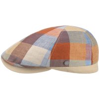 Ravello Check Leinen Flatcap by Lierys