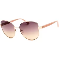 Rosa Metall Sonnenbrille für Frauen Guess