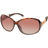 Braune Resin Sonnenbrille für Frauen Guess