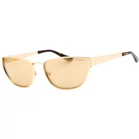 Goldene Metallsonnenbrille für Frauen Guess