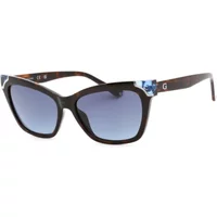 Braune Resin Sonnenbrille für Frauen Guess