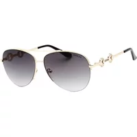 Goldene Metallsonnenbrille für Frauen Guess