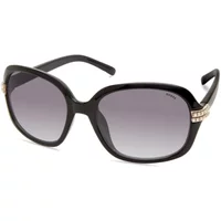 Schwarze Harz-Sonnenbrille für Frauen Guess